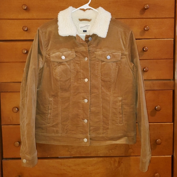 Universal Thread Jackets & Blazers - New Universal Thread Cord Sherpa Jacket Sz Large